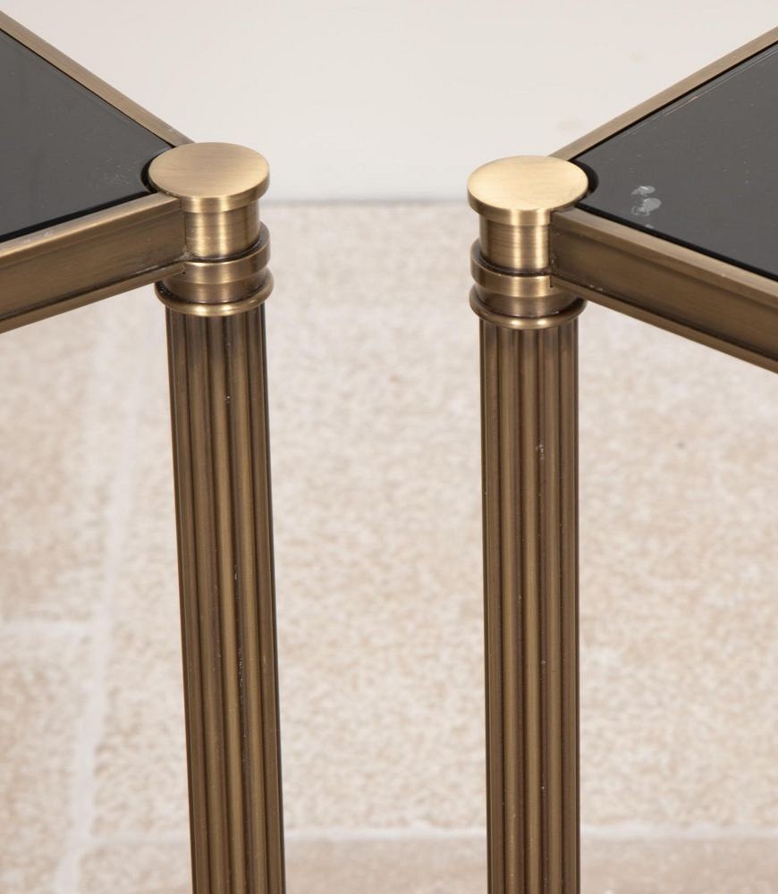 20th Century Italian Bronze Side Tables from the Savoy Hotel, London CT3541770