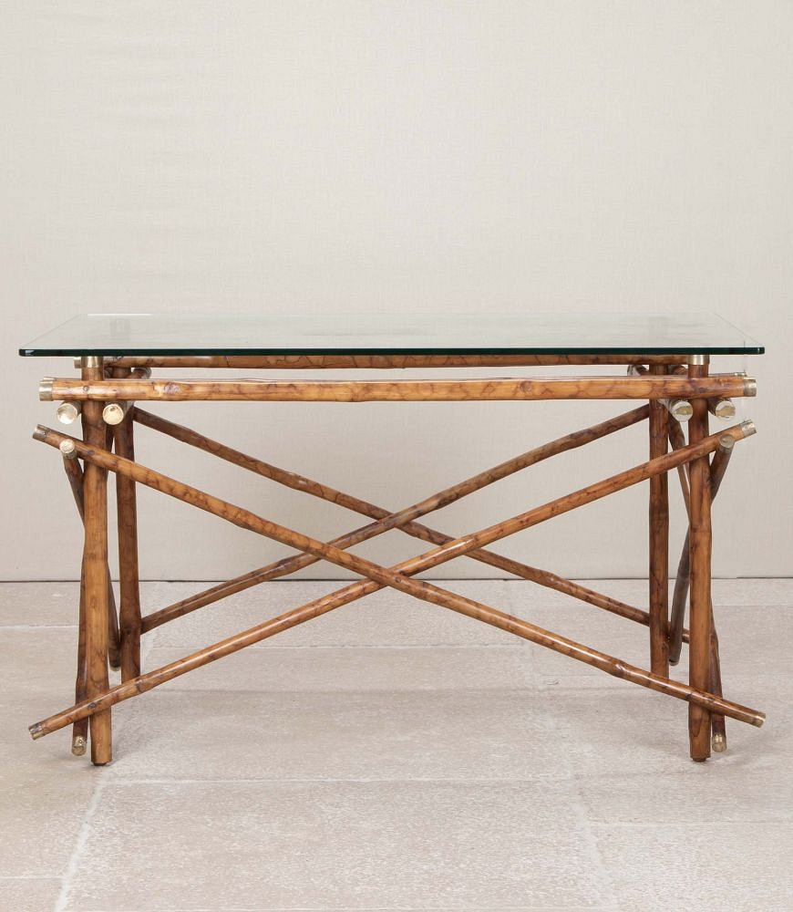 Mid-Century French Bamboo Coffee Table CT3842781