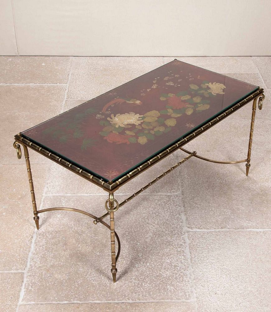 Mid-Century French Bagues Style Coffee Table CT3842782