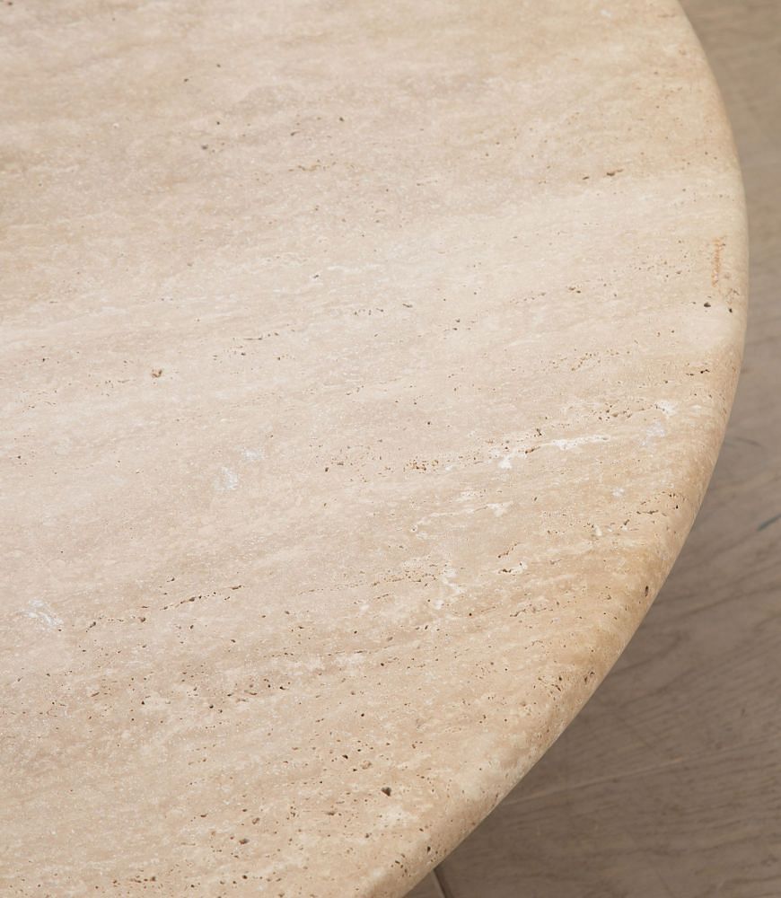 Contemporary Italian Travertine Coffee Table CT4637020