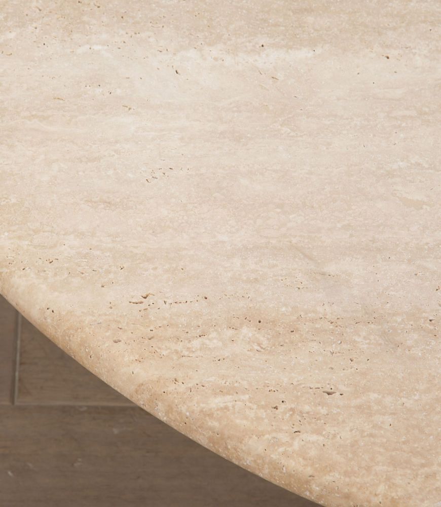 Contemporary Italian Travertine Coffee Table CT4637020
