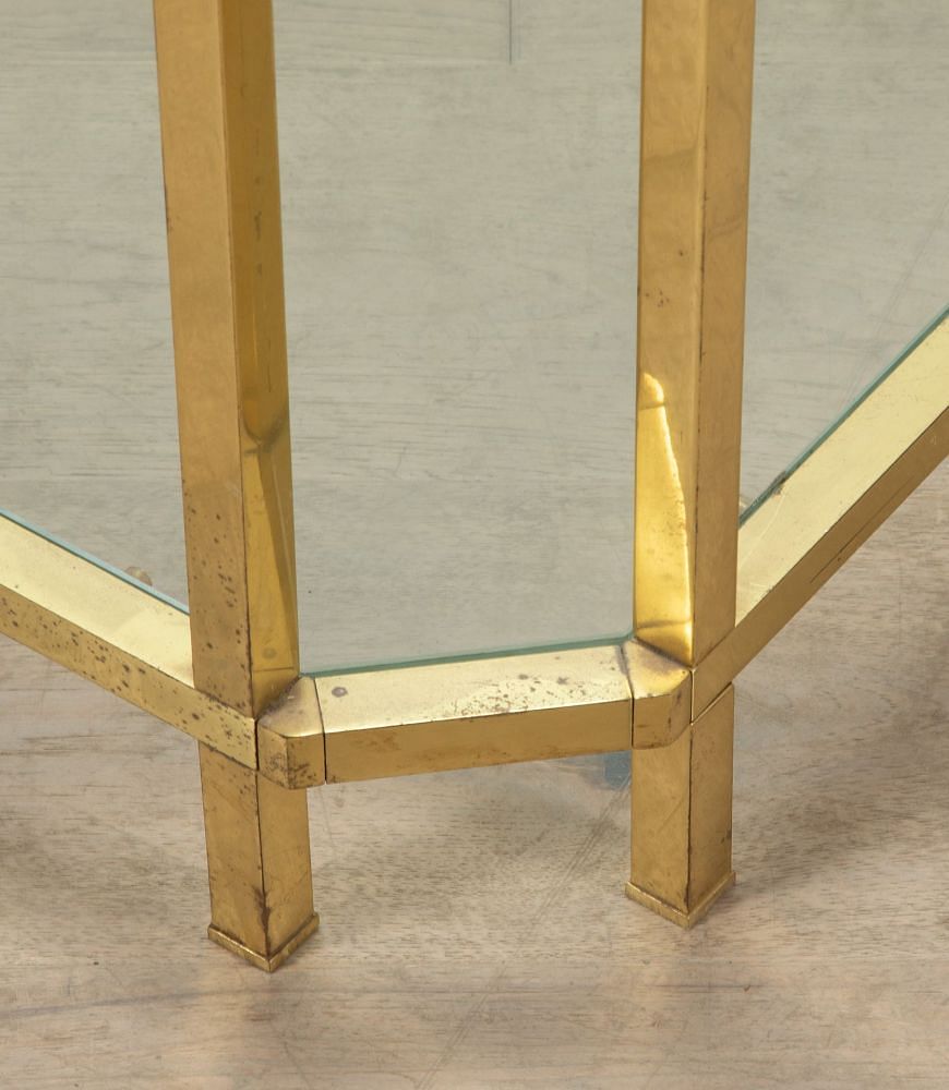 20th Century Spanish Brass Coffee Table CT4839024