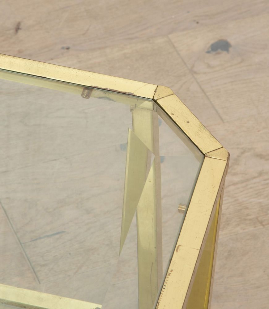 20th Century Spanish Brass Coffee Table CT4839024