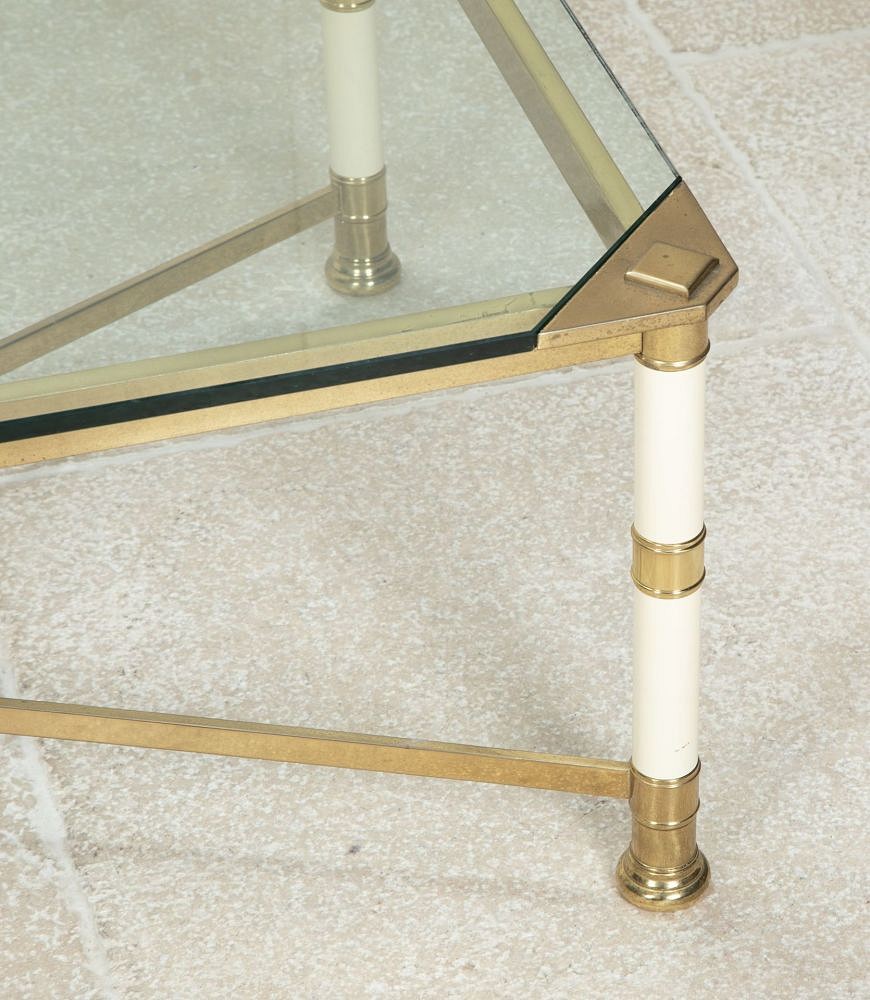 20th Century French Glass Top Coffee Table CT4842688