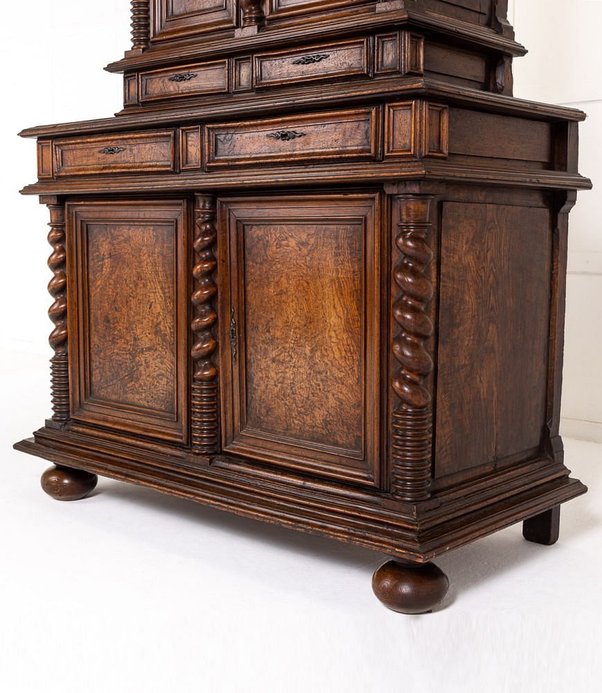 17th Century French Oak Buffet Deux Corps CU0138863