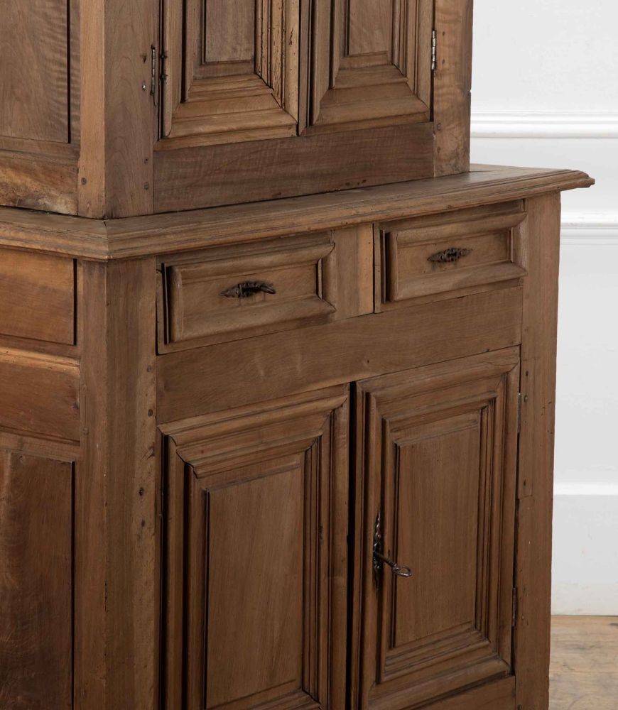 SALE: 17th Century French Louis XIII Two Part Cupboard CU7539421