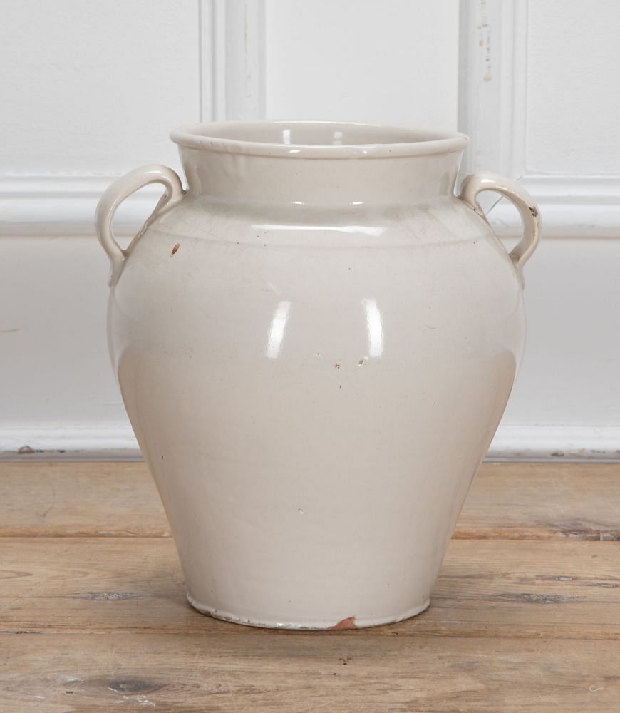 French 19th Century White Confit Jar DA0239573