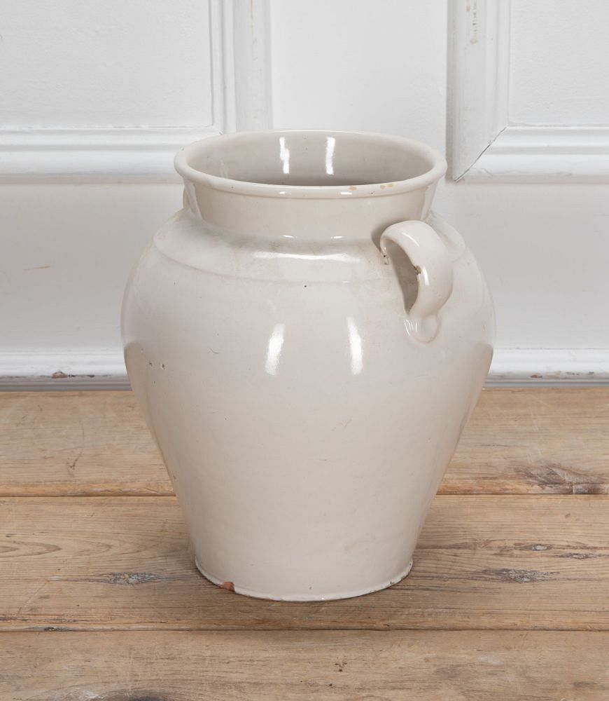 French 19th Century White Confit Jar DA0239573