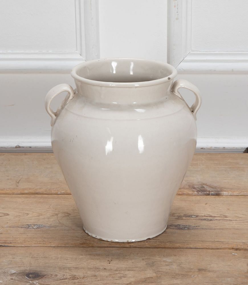 French 19th Century White Confit Jar DA0239573