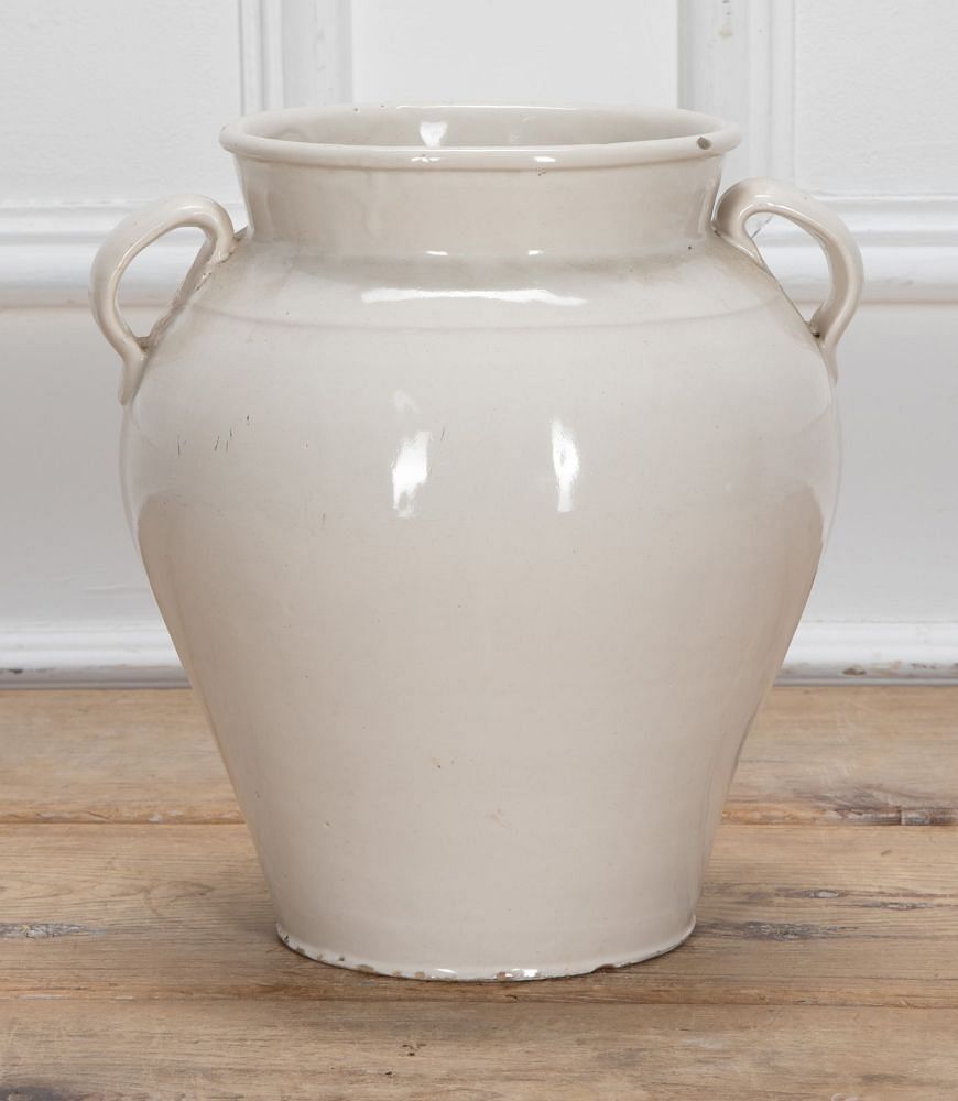 French 19th Century White Confit Jar DA0239573