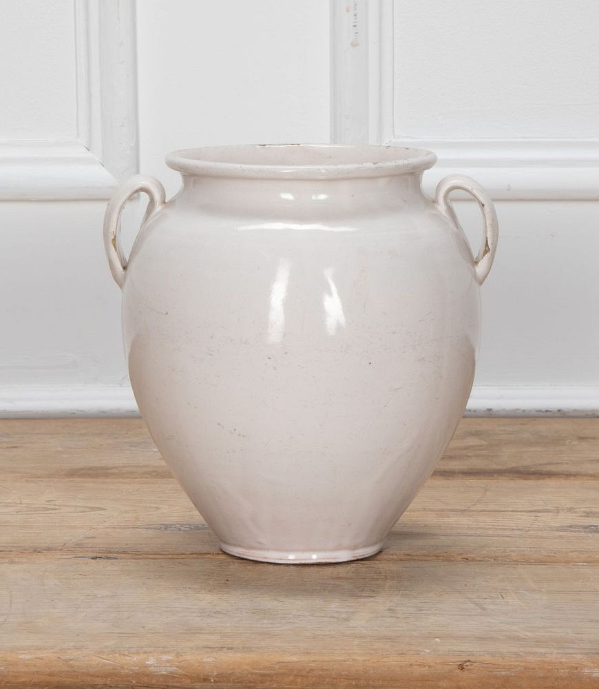 French 19th Century White Confit Jar DA0239662
