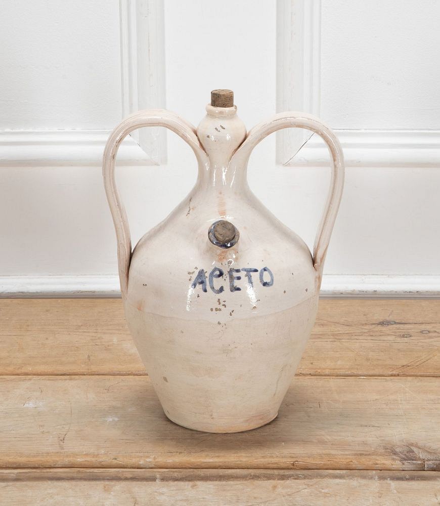 Small 19th Century Italian Two Handled 'Aceto' Jarre DA0241426
