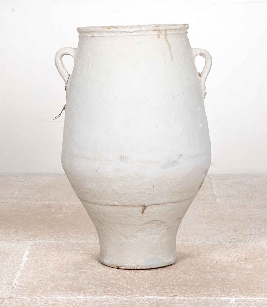 Large 19th Century Northern European White Olive Pot DA0241887