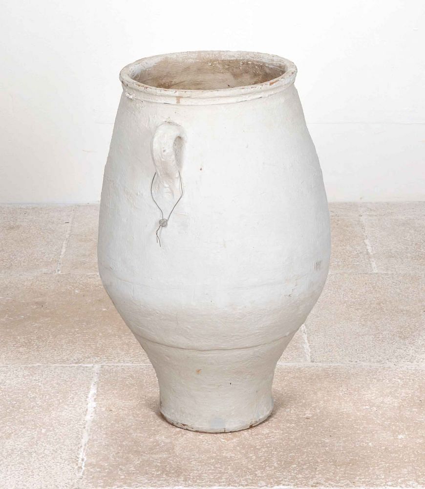 Large 19th Century Northern European White Olive Pot DA0241887