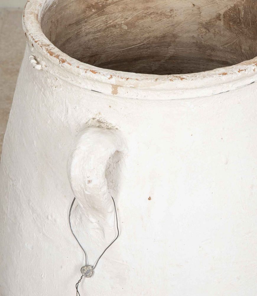 Large 19th Century Northern European White Olive Pot DA0241887