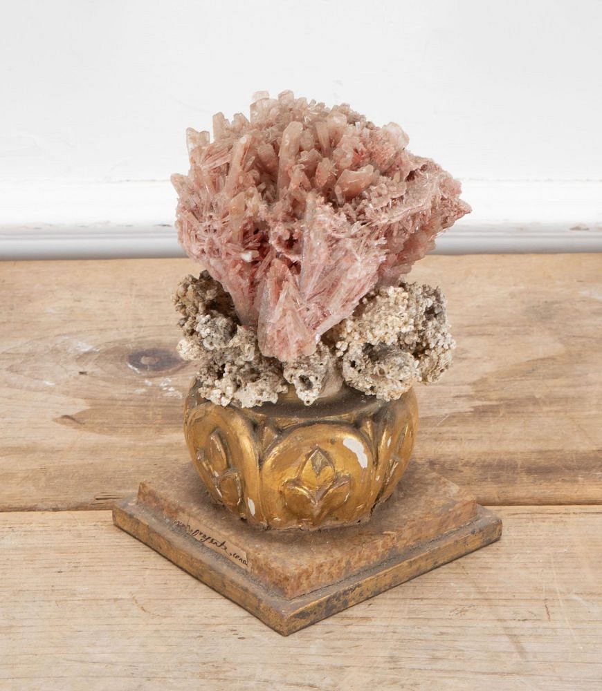 Italian 20th Century Mounted Rock Crystal DA026371