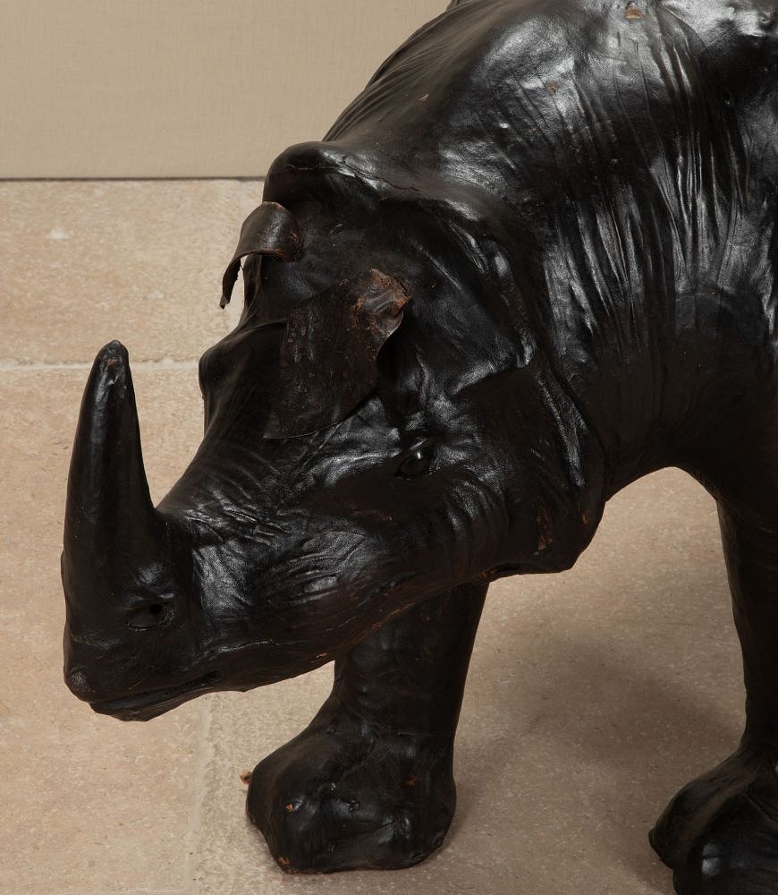 20th Century Indian Leather Rhinoceros DA0442819