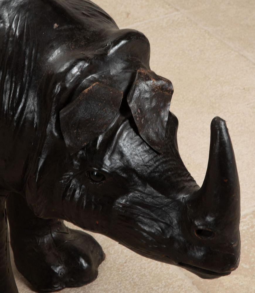 20th Century Indian Leather Rhinoceros DA0442819
