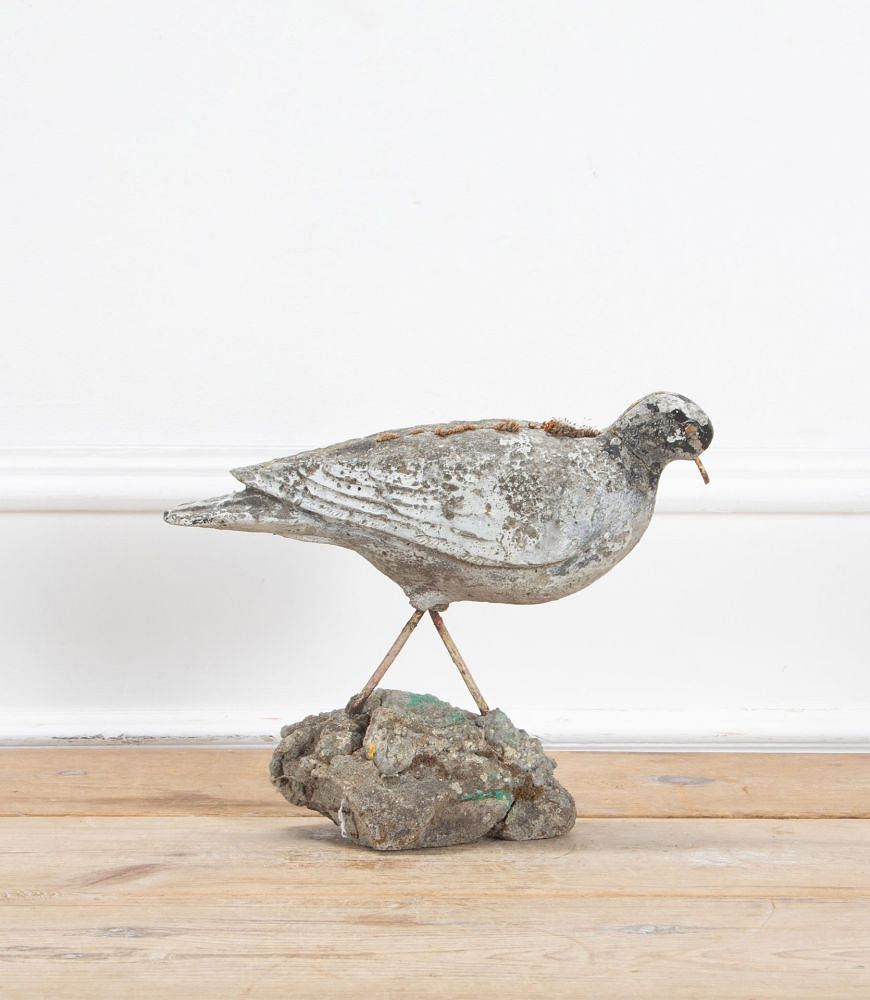 Mid Century Concrete Seagull Sculpture DA0738885