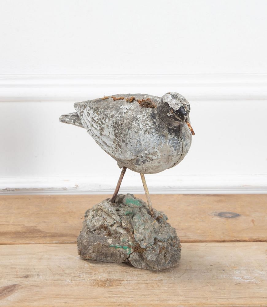 Mid Century Concrete Seagull Sculpture DA0738885