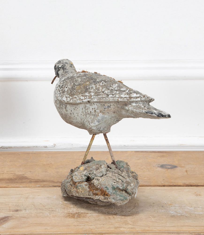 Mid Century Concrete Seagull Sculpture DA0738885