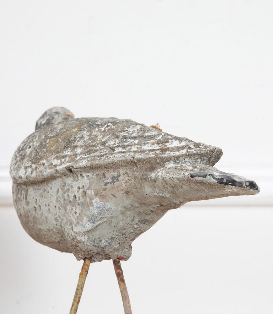 Mid Century Concrete Seagull Sculpture DA0738885