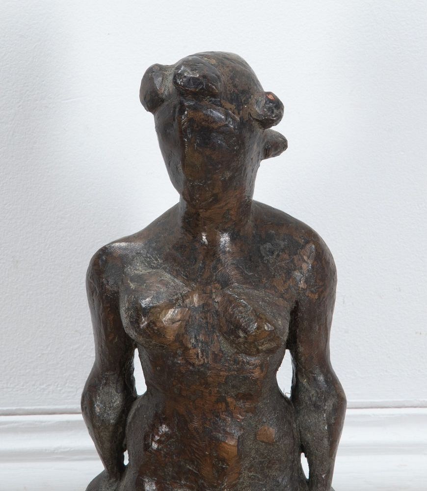 SALE: 20th Century Scottish Bronze Sculpture by Ann Henderson DA0739324