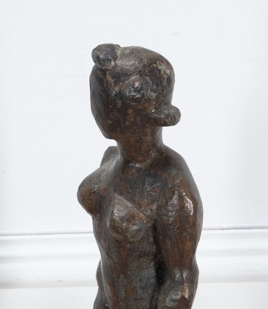 SALE: 20th Century Scottish Bronze Sculpture by Ann Henderson DA0739324