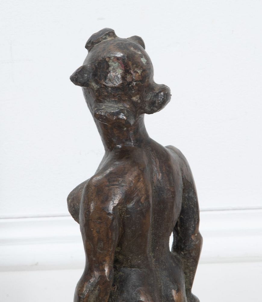 SALE: 20th Century Scottish Bronze Sculpture by Ann Henderson DA0739324