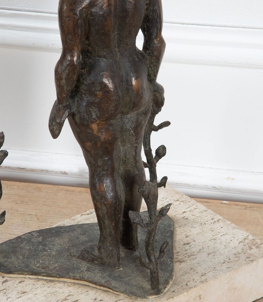 SALE: 20th Century Scottish Bronze Sculpture by Ann Henderson DA0739324