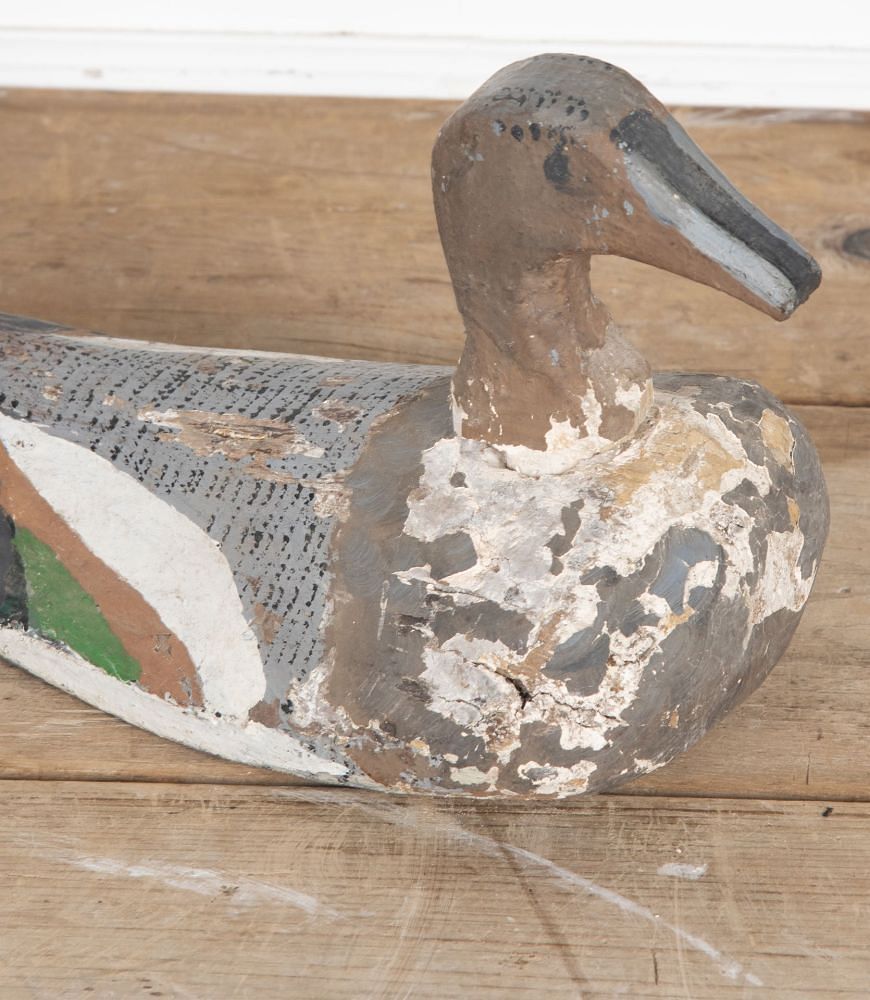 20th Century French Folk Art Decoy Duck DA1527904