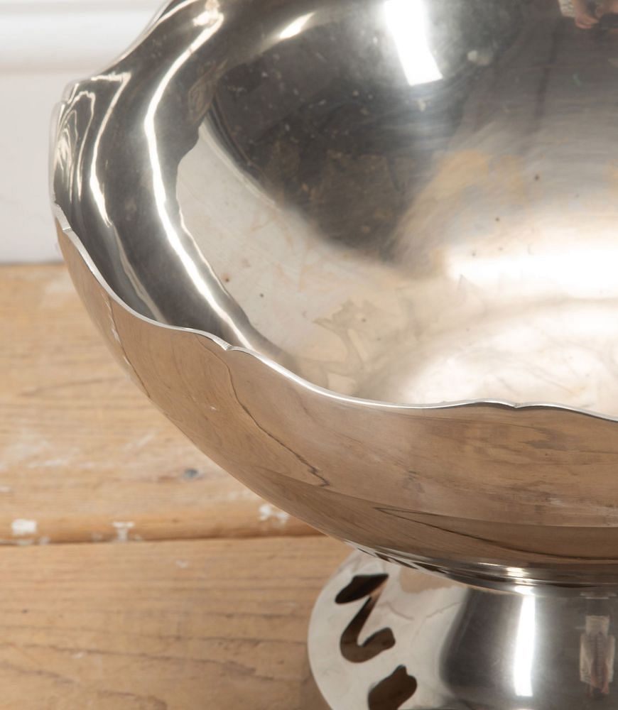 Large French Silver Plate Champagne Vasque DA1536641