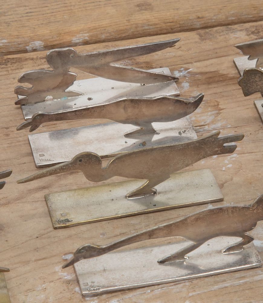 Set of Art Deco French Bird Knife Rests DA155470