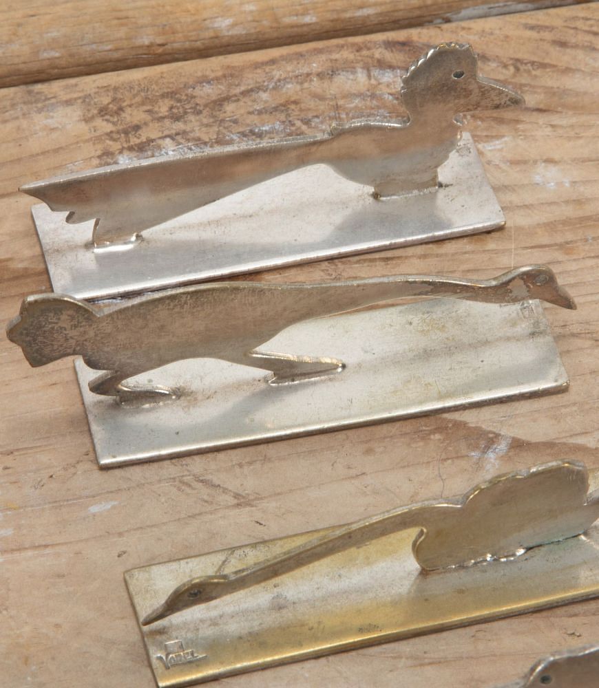 Set of Art Deco French Bird Knife Rests DA155470