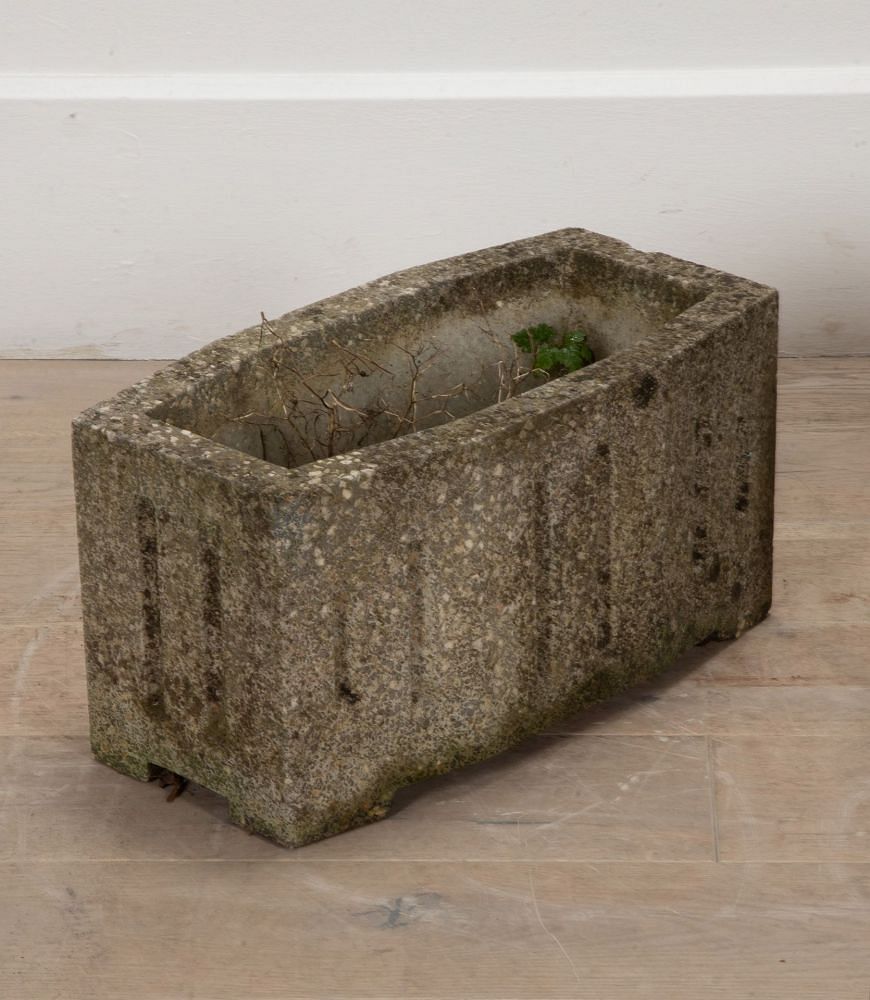 Pair of Art Deco Stone Planters DA1557112