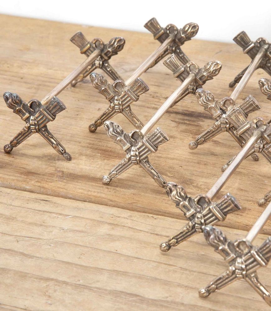 20th Century Neoclassical Revival Knife Rests DA157967