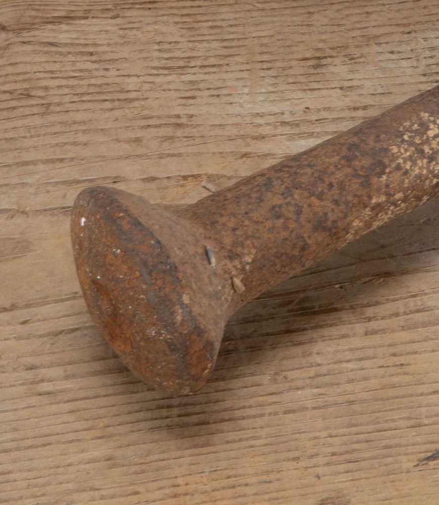 18th Century Cast Iron Pestle and Mortar DA202930