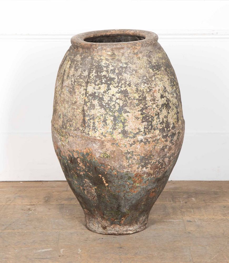 Large 19th Century Terracotta Olive Jar DA2337472