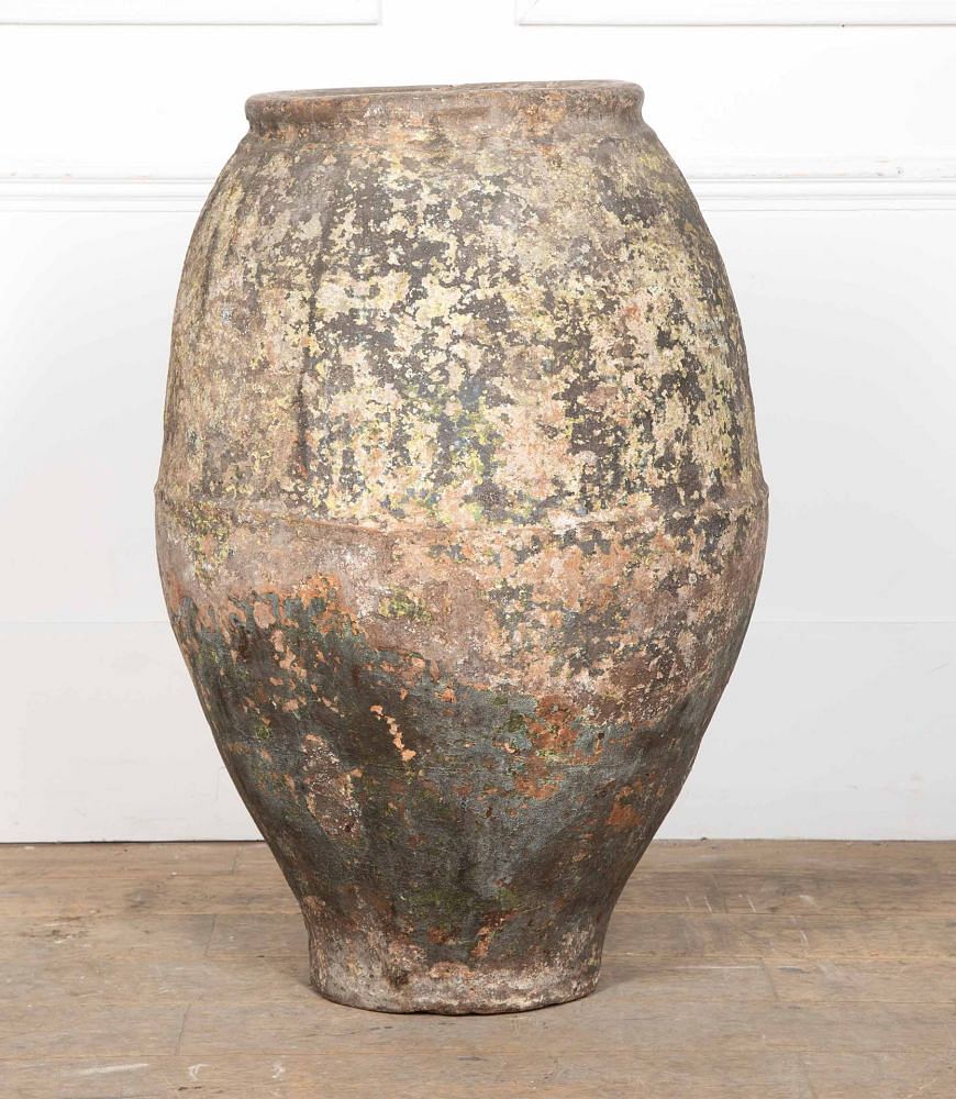 Large 19th Century Terracotta Olive Jar DA2337472