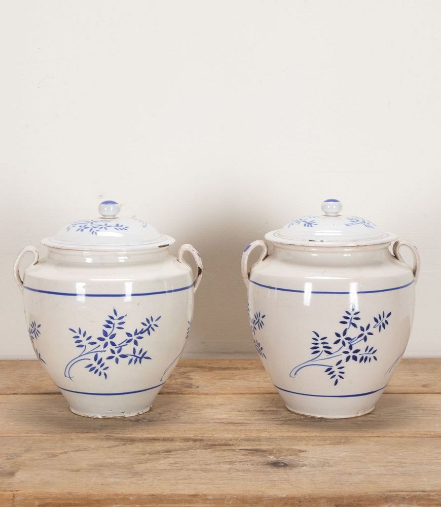 Pair of 19th Century French Confit Pots DA2342316