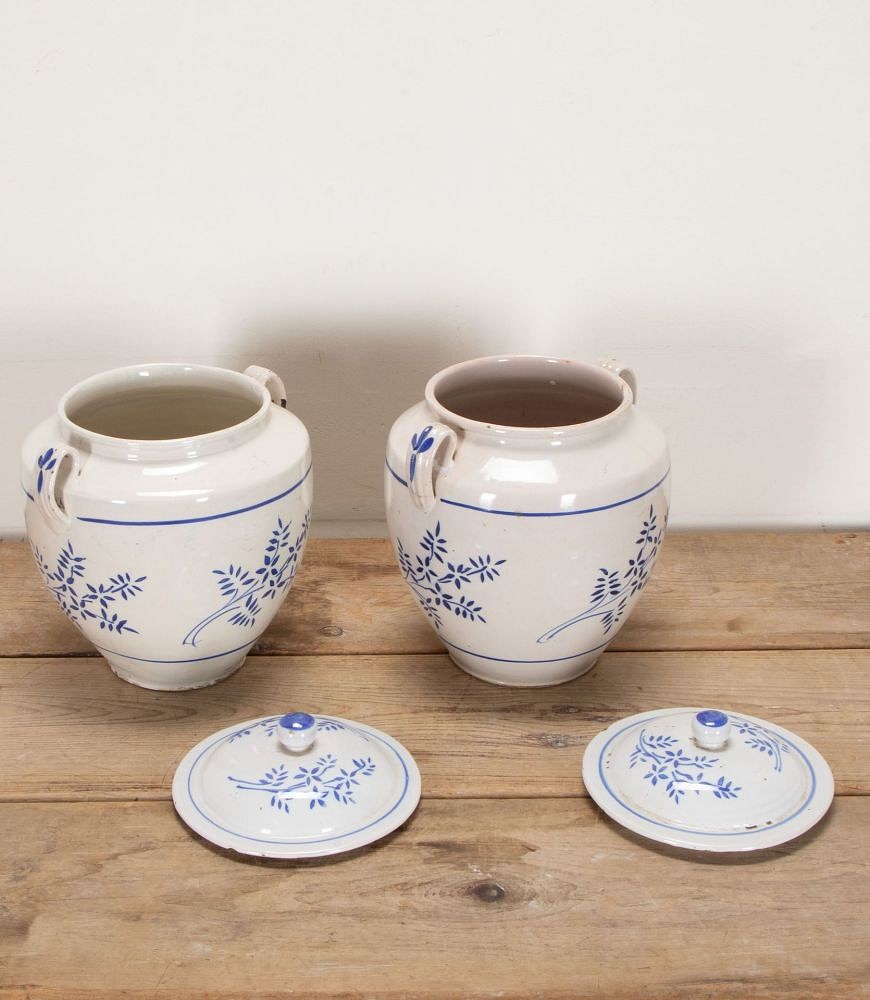 Pair of 19th Century French Confit Pots DA2342316