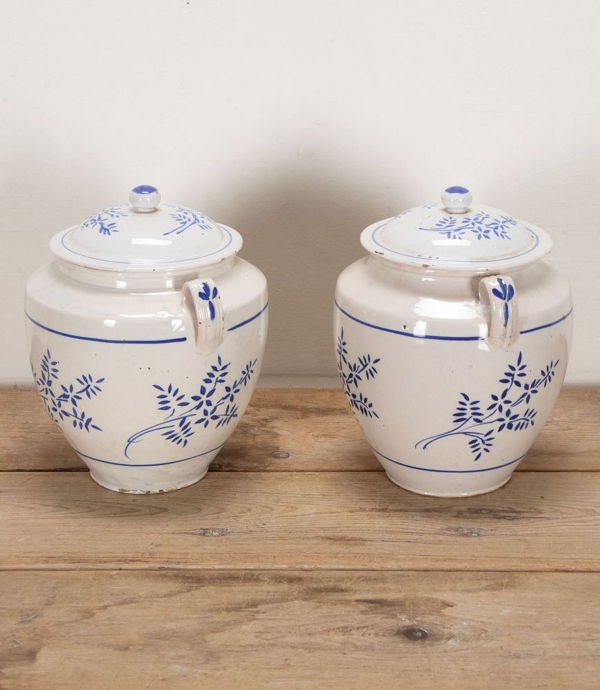 Pair of 19th Century French Confit Pots DA2342316