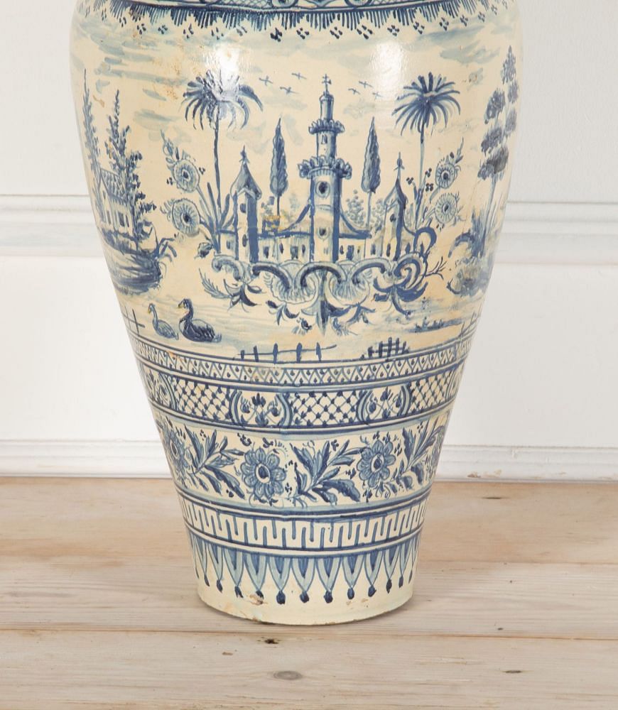 Large 20th Century Painted Spanish Vase DA2536809
