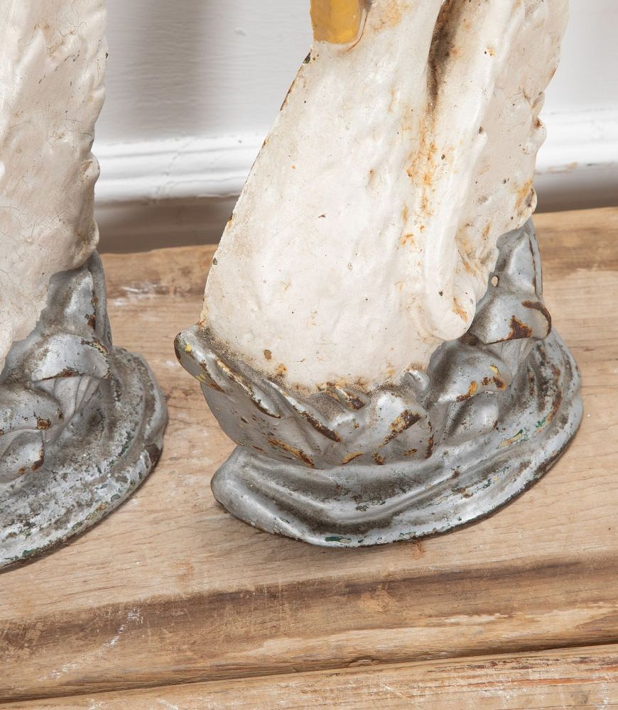 Pair of 19th Century Cast Iron Door Stops DA2537320