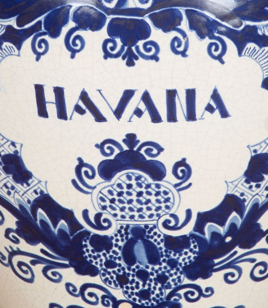 Late 19th Century Dutch 'Havana' Tobacco Jar DA2543256