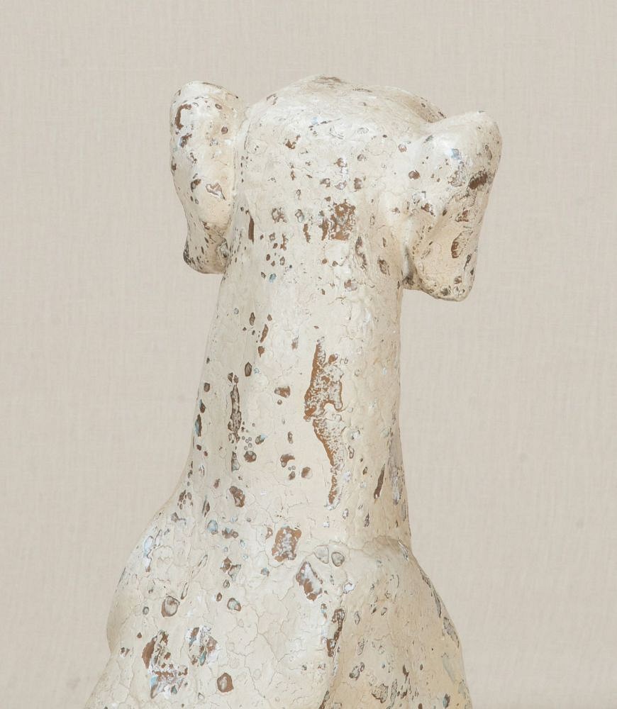 20th Century Italian Painted Plaster Greyhound DA2842884