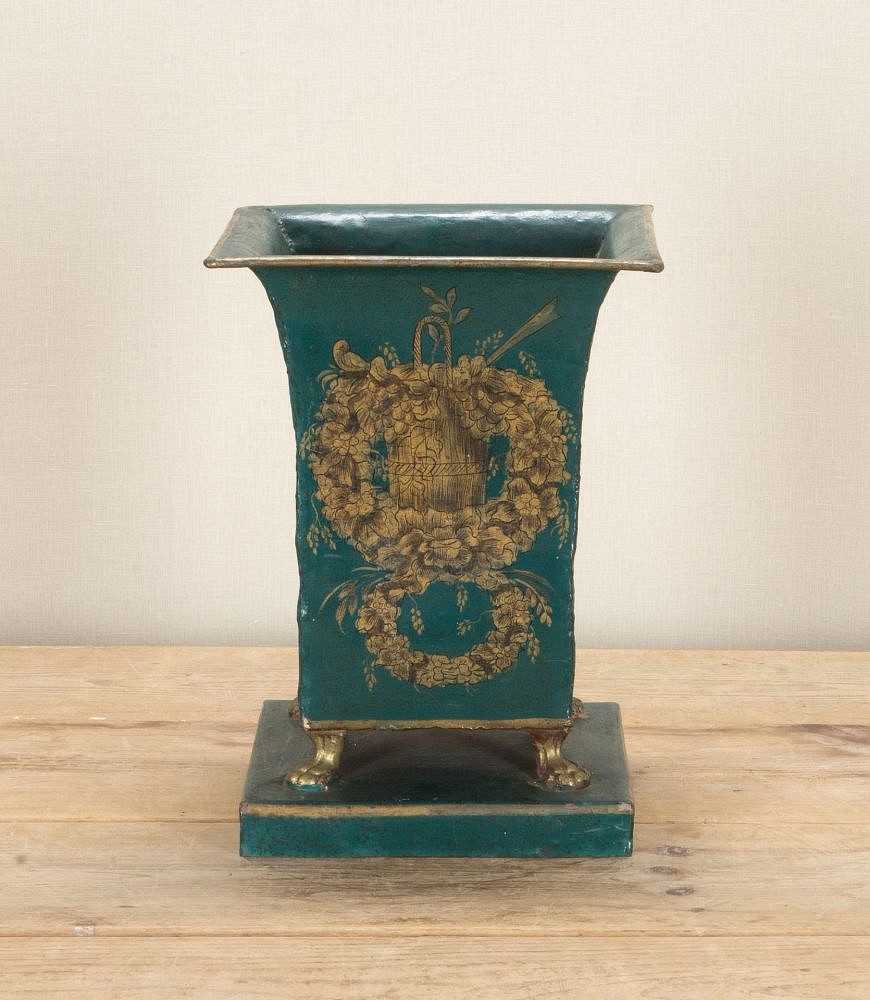 19th Century French Empire Toile Vase DA2842886