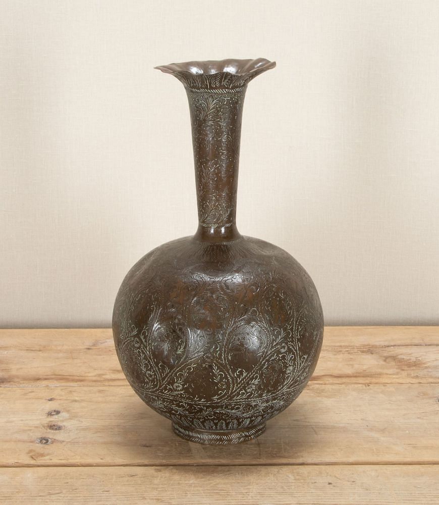 19th Century Anglo Indian Metalwork Vase DA2843372