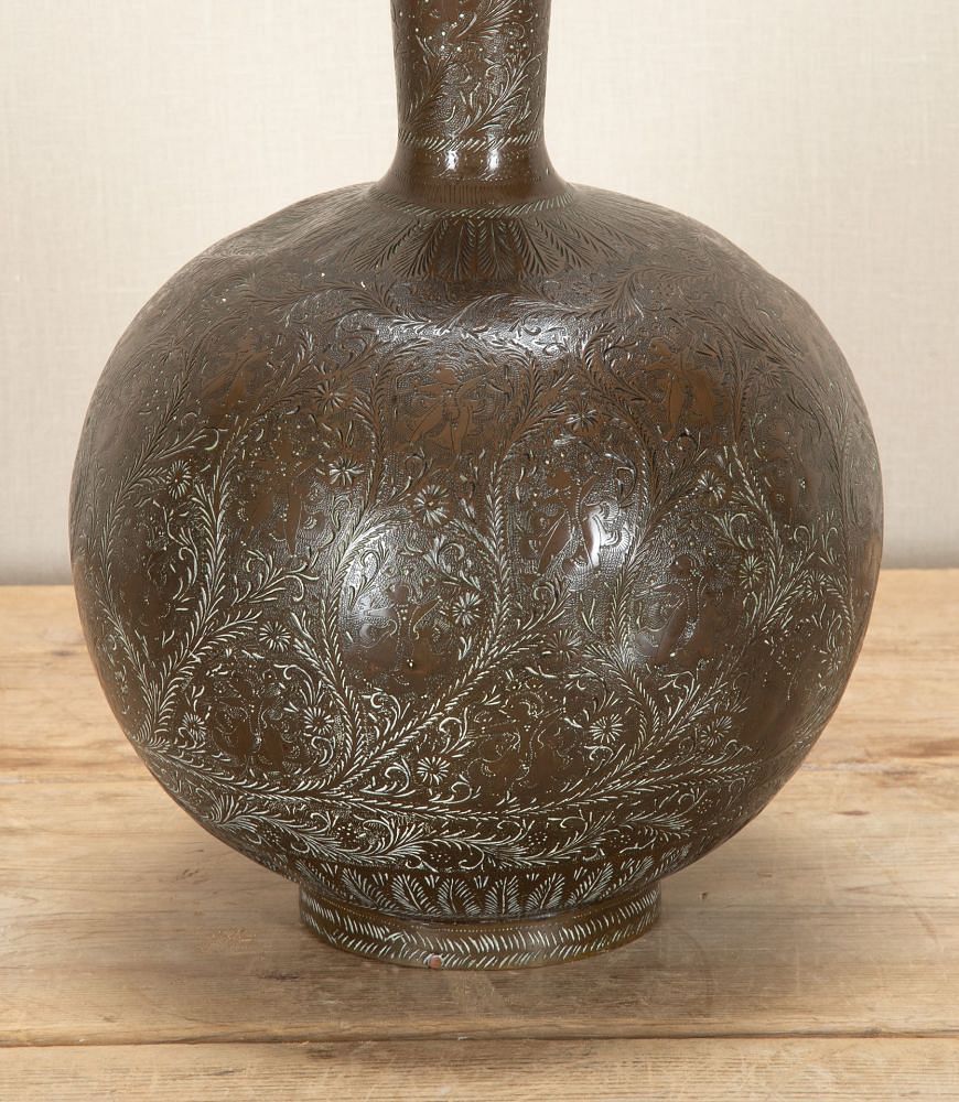 19th Century Anglo Indian Metalwork Vase DA2843372