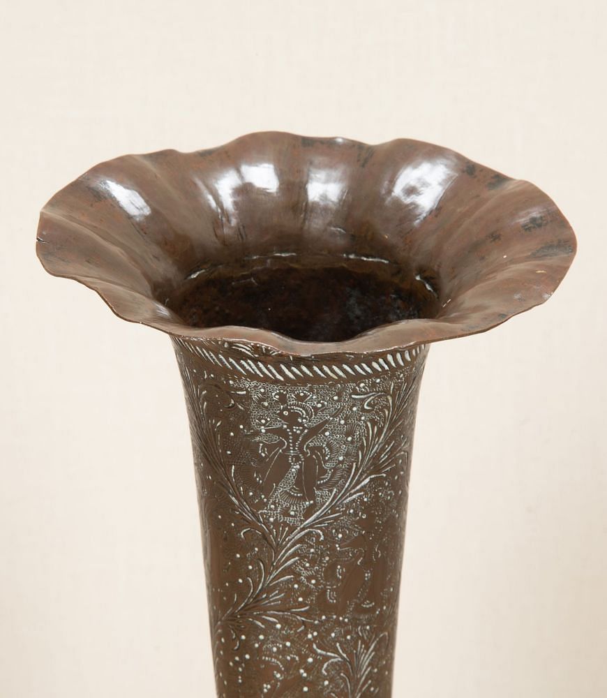 19th Century Anglo Indian Metalwork Vase DA2843372